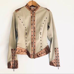 RARE FIND {Societa} Beautiful Italian lightweight jacket